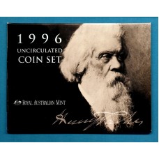 AUSTRALIA 1996 . ERROR MINT SET . FIVE 5 CENTS MISSING